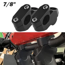 7/8"Offset HandleBar Handle Bar Mount Clamps Risers Fit For Honda CB500X 13-18