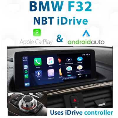 BMW F32 4 Series - iDrive NBT ID4 Apple CarPlay & Android