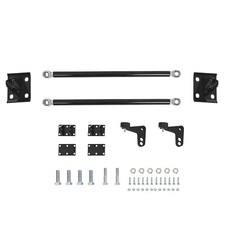 Traction Bars For Chevrolet Silverado Gmc Sierra 99-18 Axle Flipped Truck Black