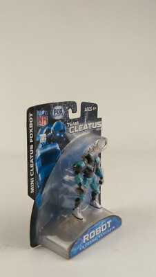 New Fox Cleatus Fox Robot Action Figure Key Chain Fob Carolina