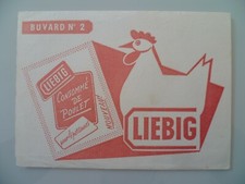 BUVARD PUBLICITAIRE ANCIEN / LIEBIG CONSOMME DE POULET N° 2