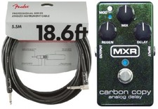 MXR Carbon Copy Analog Delay Guitar Effects Pedal M169 FENDER 18FT M-169