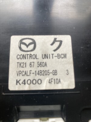 Mazda CX-9 BCM Body Control Module TK21-67-560A | eBay