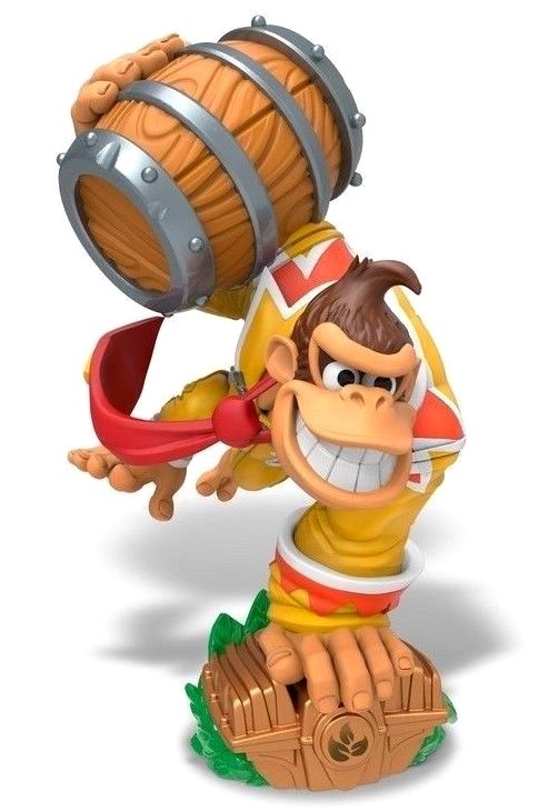 Turbo Charge Donkey Kong Skylanders SuperChargers Amiibo WiiU Wii