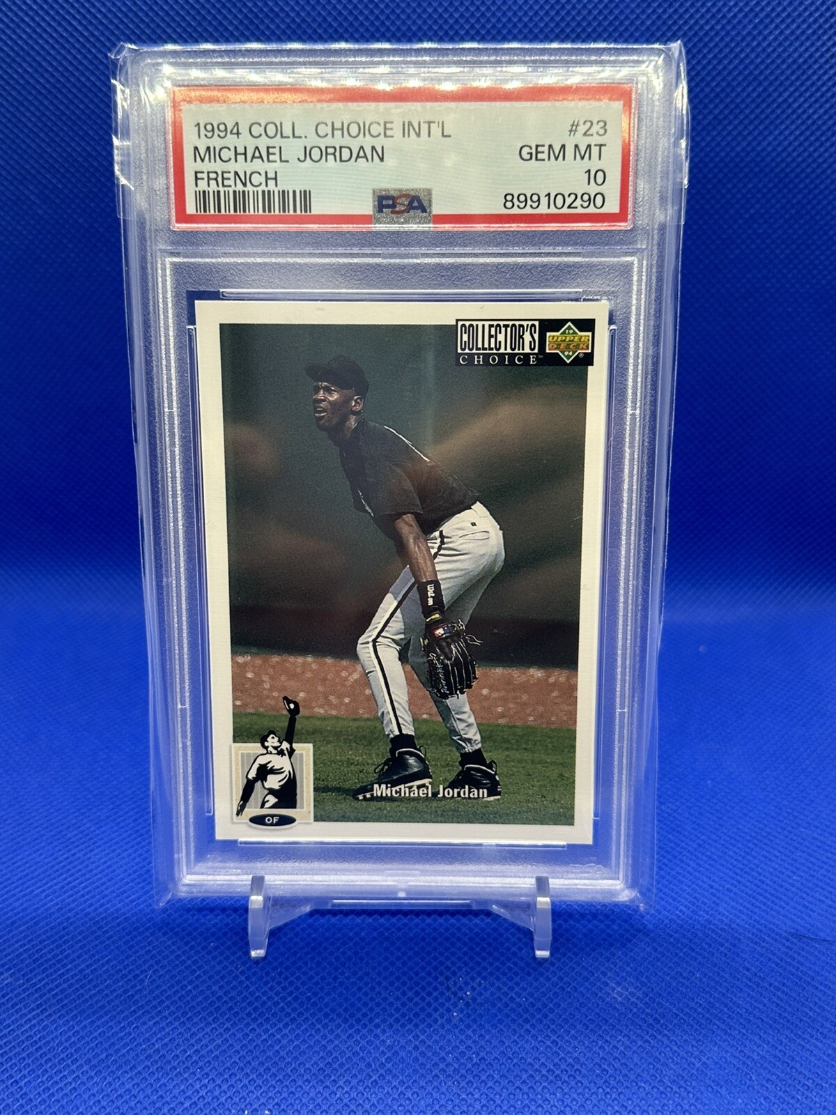 1994 Upper Deck 💎 PSA 10 Collector's Choice French #23 Michael Jordan Pop 8