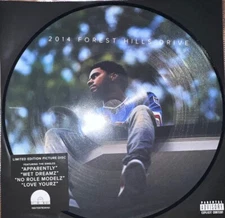 J. Cole 2014 Forest Hills Drive Rare US Picture Disc Vinyl Record RSD BRAND NEW