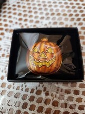 New Pumpkin Brooch Fall Halloween Pin Brooch In Orig Box Sealed