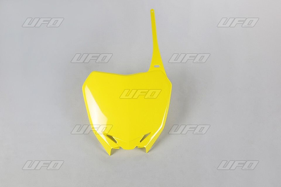 Plaque de départ Suzuki RMZ 250 et 450 en plastique jaune JA