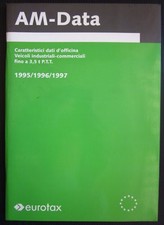 1995-1997 AM-DATA caratteristici dati d'officina veicoli commerciali furgoni