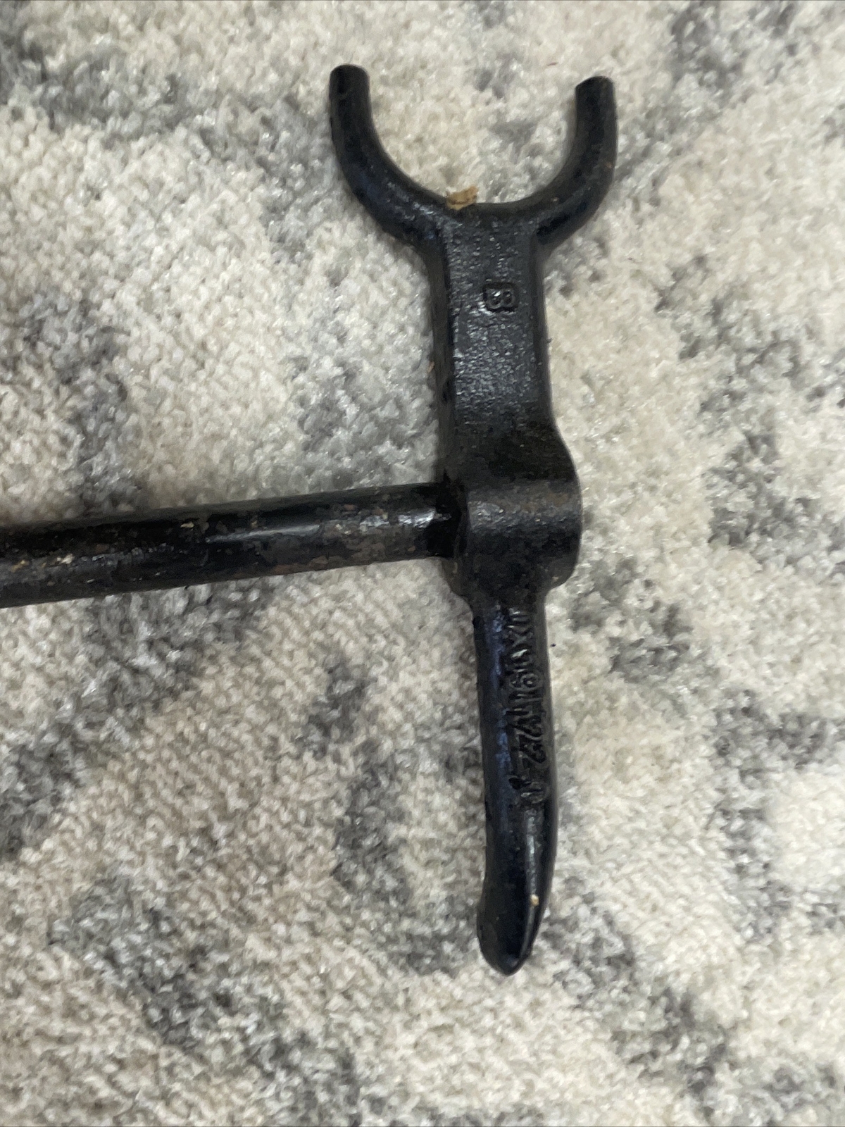 Mueller Company 4 ft. Curb Box Key with Curved Handle eBay