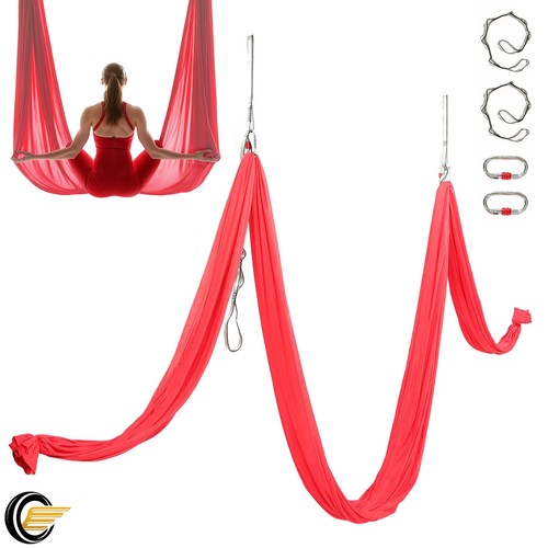 FYDUN Élingue de balançoire de yoga Hamac aérien anti-gravité pour yoga, fitness, suspension