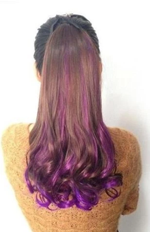 New 9 PCS Hair Color Temporary DIY Chalk Tool Kit for Halloween - Image 3 of 4