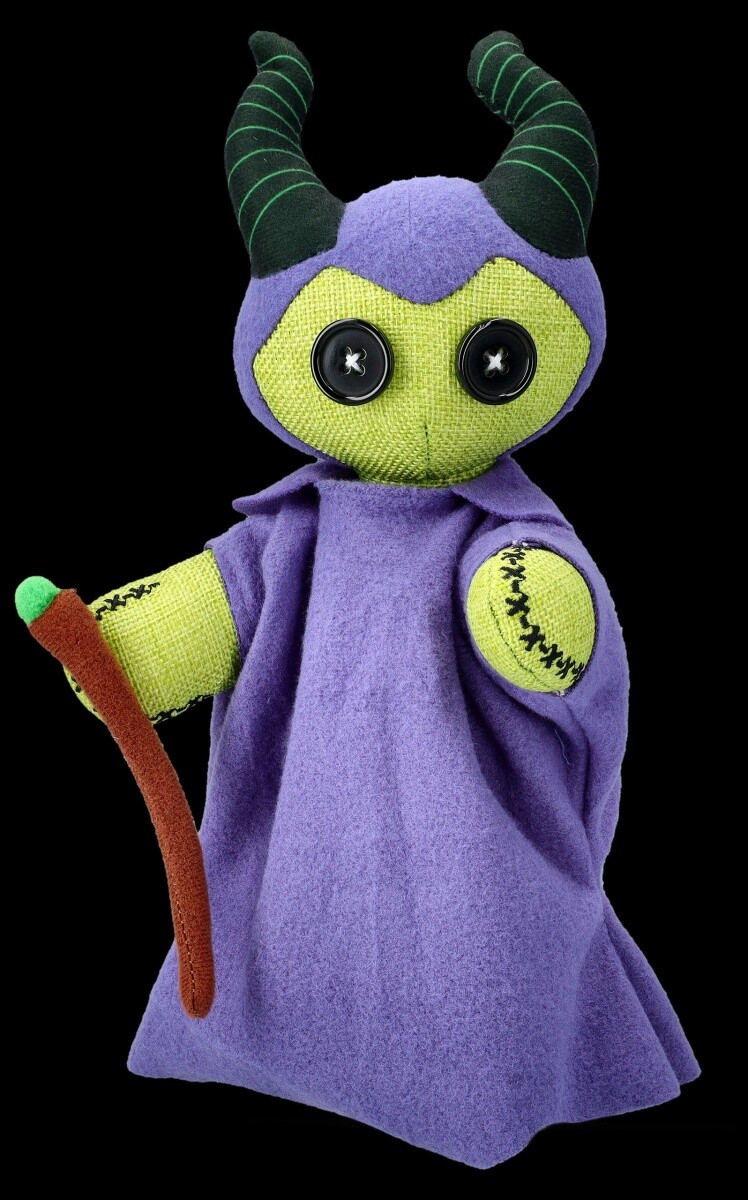 Plush Figure Voodoo Doll - Queen Malice - Fantasy Stuffed Animal Horror