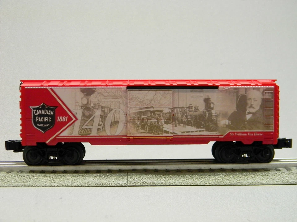LIONEL CANADIAN PACIFIC 140TH ANNIVERSARY MUSA BOXCAR O GAUGE train 2138030 NEW - Image 3 of 4