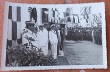 Fotografia Regia Guardia di Finanza Festa del Corpo 5/7/1936 misure 17,5X11,5 cm