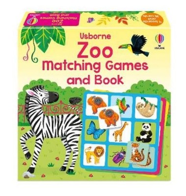 Usborne Publishing Ltd Zoo Matching Games and Book