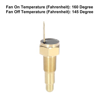 Interruttore Termostato Ventola Radiatore Auto ABSOPRO | 3/8 NPT, Accensione 200°F Spegnimento 185°F - Foto 6