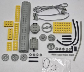 LEGO Technic 8040 Pneumatic + 8700 Power Pack 100% Complete W/Inserts Motor Work