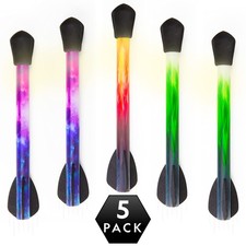 National Geographic Air Rocket Toy Refill - 5 LED Light-Up Air Rockets, Compa...