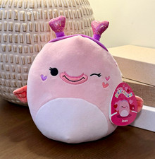 Squishmallows Joan Pink Plush Beanbag Stuffed Animal Ages 3-5 Years 3-4