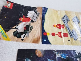 LEGO 6842 leaflet instructions f Space Shuttle Craft 1981 Inspection Spacecraft