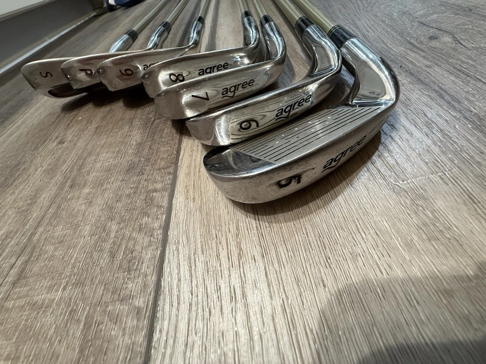 Square Two Agree II Pro Design LPGA Iron Set 4-9 Ladies Graphite Shafts - Image 3 of 4