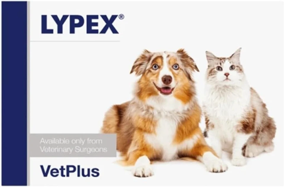 VETPLUS Lypex Capsules For Dogs and Cats 60 Pack FREE FAST DELIVERY SAME DAY DISPATCH
