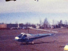 Super 8 Film Anchorage Alaska Helicopter Ride 1970s Home Movie Skyline Views