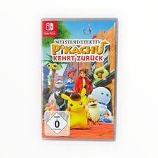 ✅ Nintendo Switch | Meisterdetektiv Pikachu kehrt zurück | Neuwertig 🎮