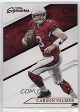 2016 Panini Prime Signatures Prime Proof Red 62/149 Carson Palmer #100 0c6