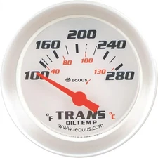 Equus 8241 2" Transmission Temperature Gauge with Multi Color Back Light 