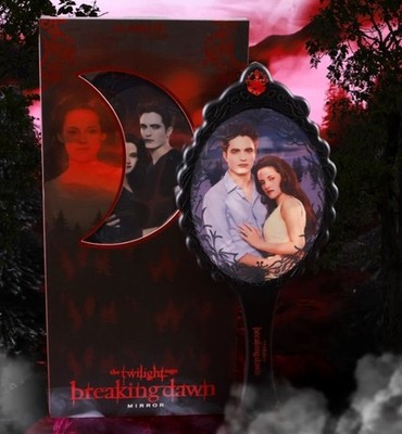 Glamlite X Twilight Breaking Dawn Handheld Mirror New WITH LENTICULAR MOTION