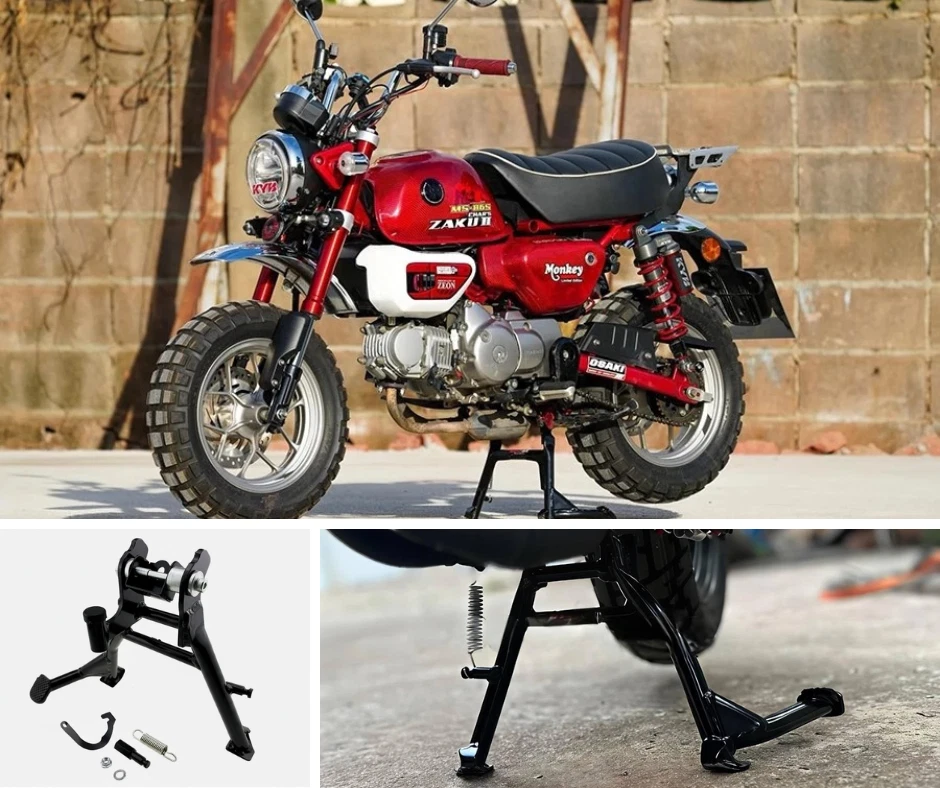 Center Stand Main Stand Service Honda Monkey Z125 JB03 JB05 MotoSkill 2021-2026 - Picture 1 of 7