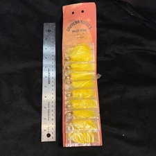 VTG FISHING Lure Store Display Card NOS Chippewa Lodge’s Walleye Nymph Freeship!