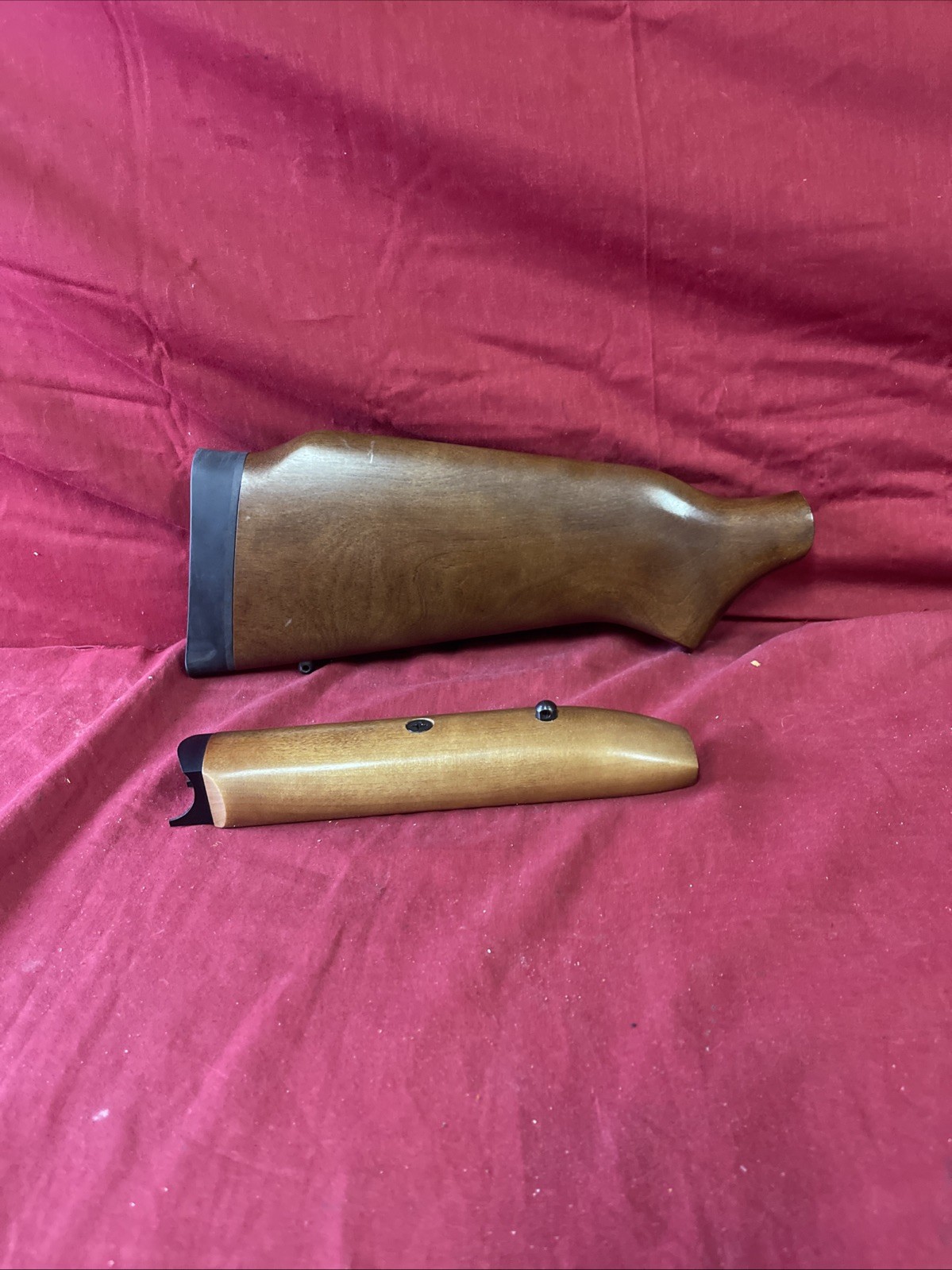 USED NEF PARDNER Handi Rifle WOOD STOCK SET FOREND  NEW ENGLAND FIREARMS H&R Cm2
