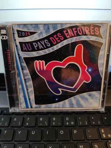 AU PAYS DES ENFOIRES 2 CD 2025 NEUF SOUS BLISTER