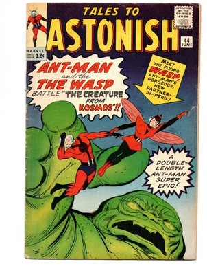 TALES TO ASTONISH #44 (1963) - GRADE 5.5 - MARVEL 1ST APPEARANCE ORIGIN WASP