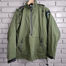 Vtg Adidas Equipment Anorak Jacket Olive Gree...
