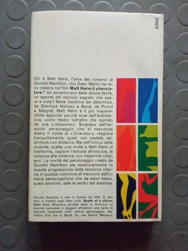 Matt Helm - DER SCHALLDÄMPFER - I Outoriserie Mondadori I Rapid 1 - 1966 - Bild 3 von 4