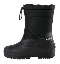 Knixmax Men's Winter Boots Waterproof Snow Boots Warm Hiking Boots Outdoor Boots