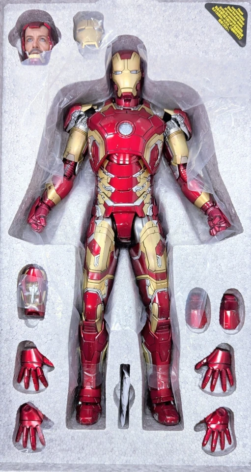 Hot Toys Avengers Age of Ultron IRON MAN MARK 43 XLIII DIECAST 1/6 Action Figure - image 3 of 4