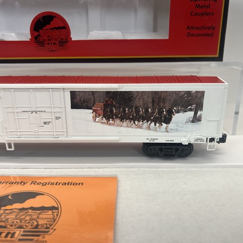 MTH Premier 20-94127 Anheuser Busch Budweiser 60’ Beer Reefer O NEW #562008 - Picture 4 of 15