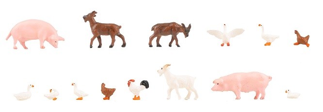 Faller 151920 - 1/87 / H0 Small Livestock - New