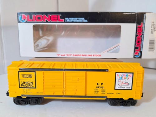 Coche de caja vintage 1990 Lionel 6-19215 Union Pacific doble puerta hasta 19215 nuevo OB | Zustand: New