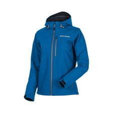 Women's Softshell Jacket Blue/Gray Size S 2864519