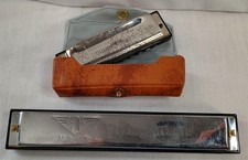 Vintage Harmonica Lot Hohner Special 20 C Flying Eagle M Brother
