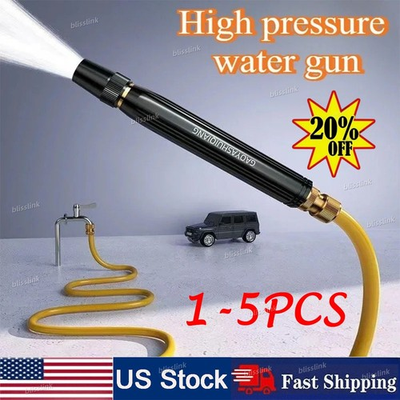 #ad Larnto High Pressure Hose Nozzle Water Gun for Car Wash Garden Pressure Booster $24.99