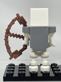 LEGO Minifigure Skeleton with Flat Silver Armor min033 Minecraft 21127