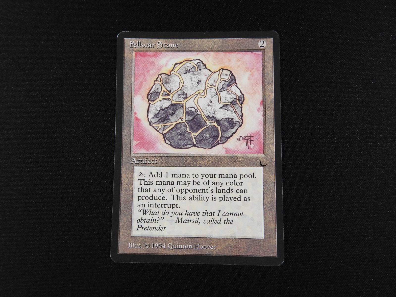 Fellwar Stone Artist Proof NM/LP [The Dark] Hoover Mtg Magic Free Tracking!