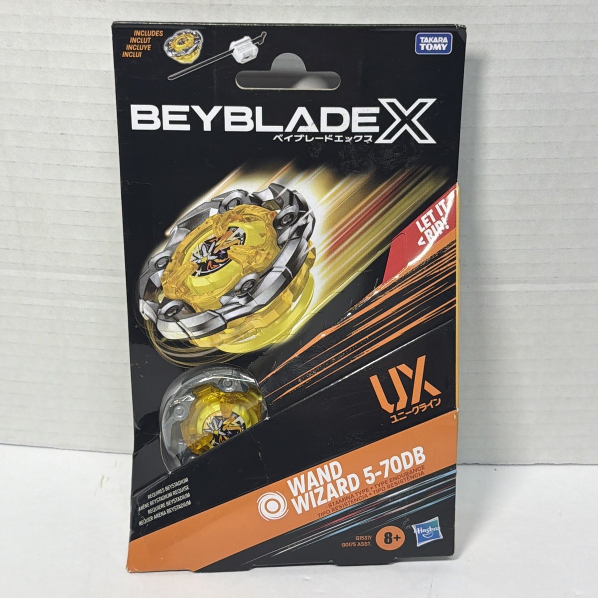 Beyblade X Lot NEW - Wand Wizard UX, Beat Tyranno, Gale Wyvern, 7
